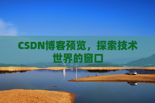 CSDN博客预览，探索技术世界的窗口